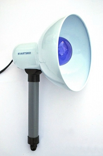 Лампа синяя Kvartsiko ручная, 60 Вт (Рефлектор Минина)
