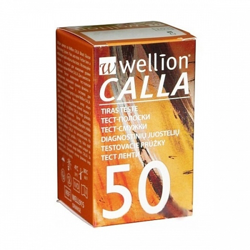 Тест-полоски Wellion Calla 50 шт.
