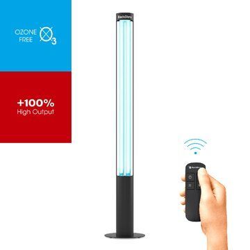 Бактерицидний опромінювач BactoSfera 360&deg; U95 +100% RC-TIMER Black 2415694489 фото