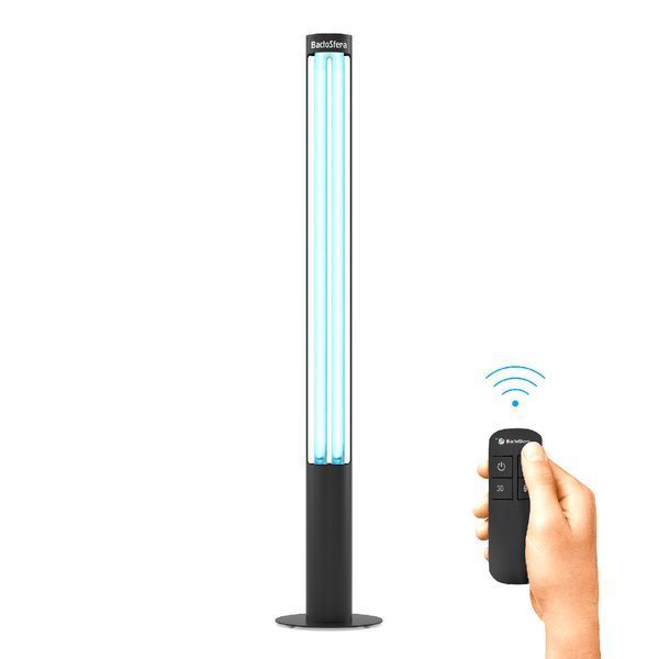 Бактерицидный облучатель BactoSfera 360&deg; U95 +100% RC-TIMER Black 2415694489 фото