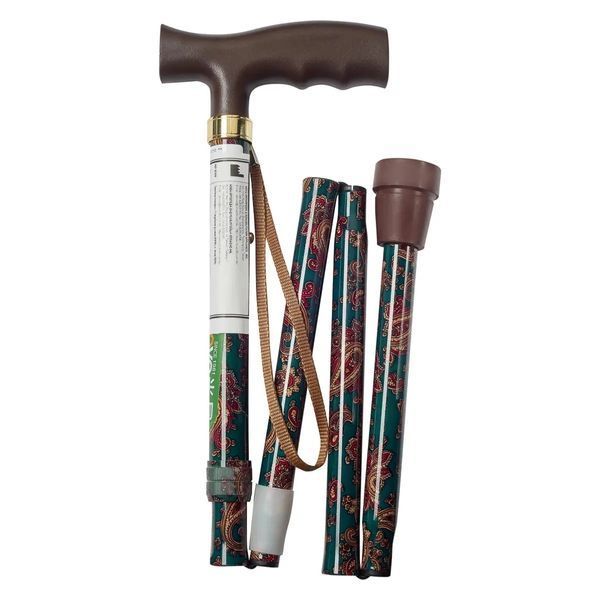 Складана палиця NOVA B3050 з Т-подібною ручкою, візерунок B3050_pattern фото