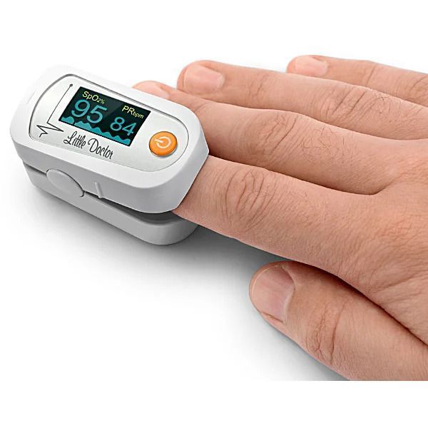 Пульсоксиметр на палец Little Doctor MD300C23 с цветным OLED-дисплеем 25323 фото