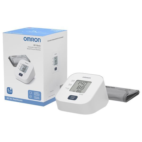 Автоматичний тонометр з манжетою на плече OMRON M1 Basic манжета 22-32 см (HEM-7090-E) 72121 фото