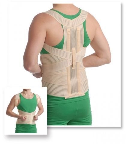 Корсет (грудо-поясничный) 3001 люкс Медтекстиль, (Украина) XL/XXL 30010003 фото