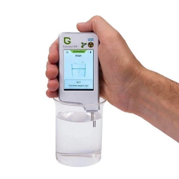Екотестер GreenTest ECO 6 (Дозиметр, Нітрат-Тестер та Вимірювач жорсткості води) 68006 фото