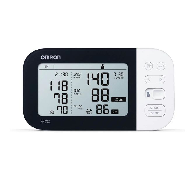 Тонометр автоматичний OMRON M7 Intelli IT (HEM-7361T-EBK) на плече 67322 фото