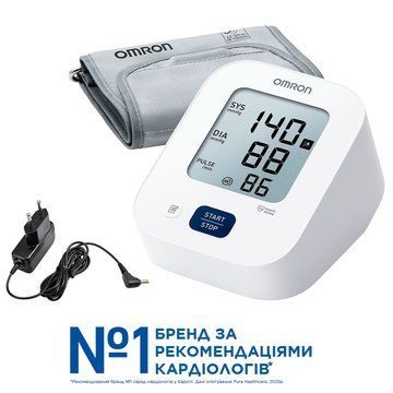 Автоматичний тонометр OMRON M2 Essential з адаптером (HEM-7188-E) OMRON-M2-ESSENTIAL-ADAPTER фото