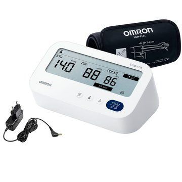 Автоматичний тонометр на плече OMRON M3 Comfort AFib з адаптером (HEM-7196-FLE) OMRON-HEM-7196-FLE-ADAPTER фото