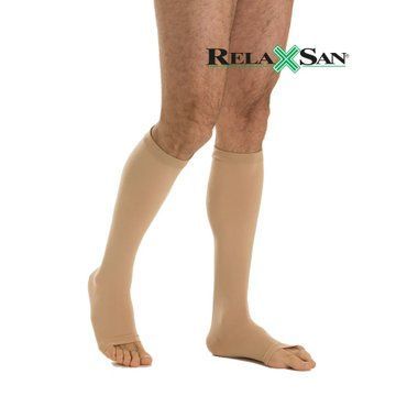 Компрессионные гольфы Relaxsan Medicale Classic M3450A, 3 класс, 34-46 мм рт. ст. &mdash; размер 1, бежевый M3450A фото