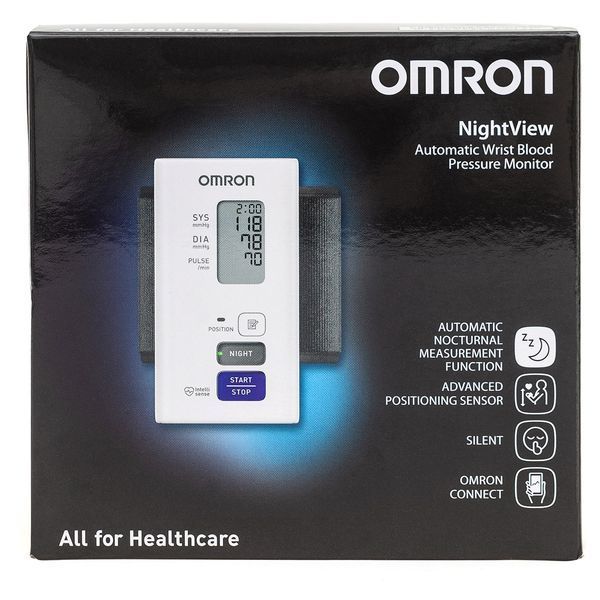 Автоматический тонометр на запястье OMRON NightView (HEM-9601T-E3) OMRON-HEM-9601T-E3 фото
