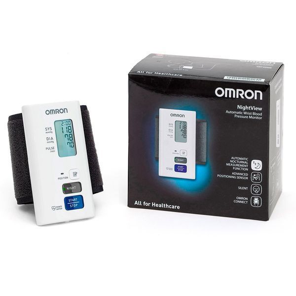 Автоматический тонометр на запястье OMRON NightView (HEM-9601T-E3) OMRON-HEM-9601T-E3 фото