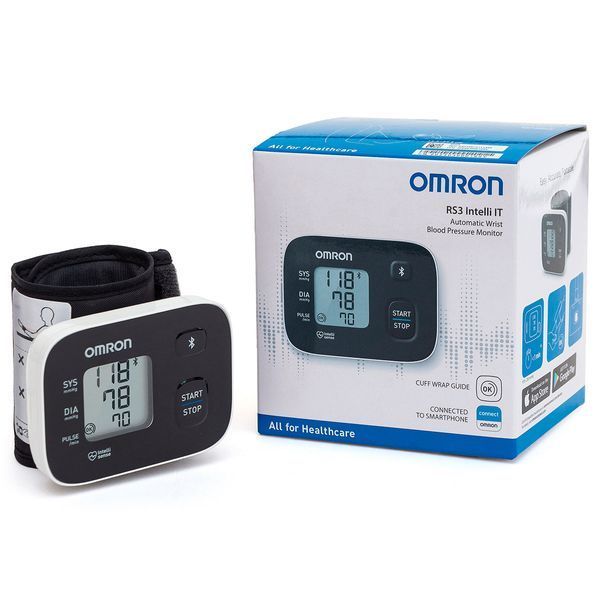 Автоматический тонометр на запястье OMRON RS3 Intelli IT (HEM-6161T-E) OMRON-HEM-6161T-E фото