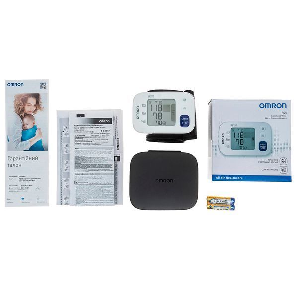 Автоматический тонометр на запястье OMRON RS4 (НЕМ-6181-E) OMRON-6181-E фото