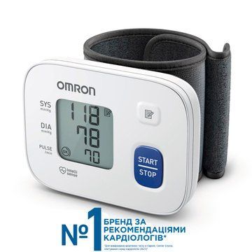 Автоматический тонометр на запястье OMRON RS1 (HEM-6160-E) OMRON-HEM-6160-E фото