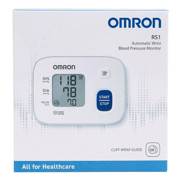 Автоматический тонометр на запястье OMRON RS1 (HEM-6160-E) OMRON-HEM-6160-E фото