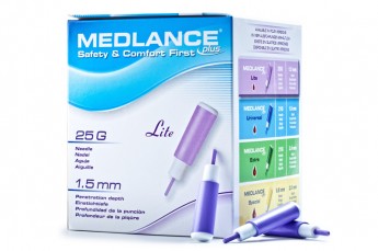 Ланцет автоматичний медичний Medlance plus (Медланс плюс) легкий (light)