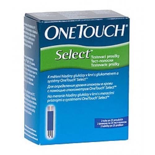 Тест-смужки One Touch Select 25 шт