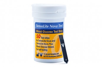 Набір Тест-смужки SensoLite NovaTest, №50х2 NEW