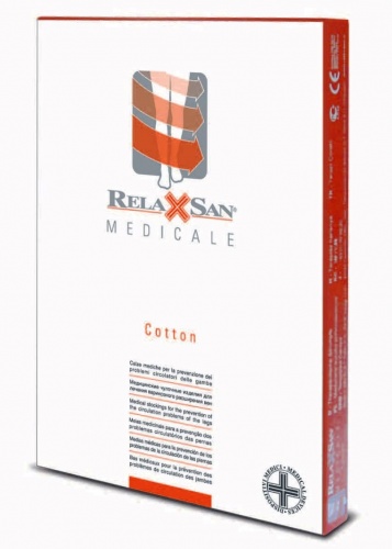 Лікувальні компресійні панчохи Relaxsan Medicale Cotton (2 клас-23-32 мм) арт.2070