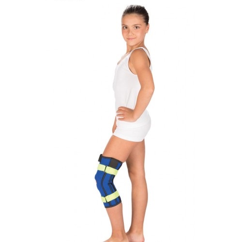 Бандаж детский на коленный сустав с металлическими шарнирами Т - 8508Д
