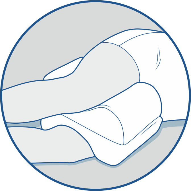 Ортопедическая подушка под ноги