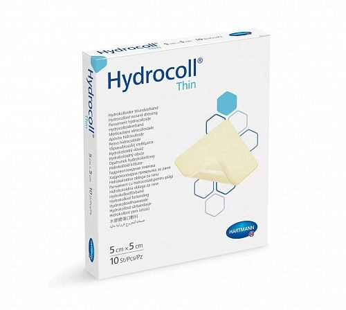 Гидроколлоидная повязка Hydrocoll Thin 5 x 5 см (Hartmann, Германия)
