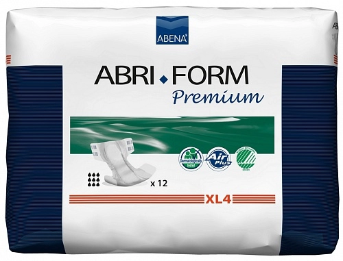 Подгузники Abri-Form Premium XL4 , XL4 (110-170 см), 4000 мл, 12 шт.