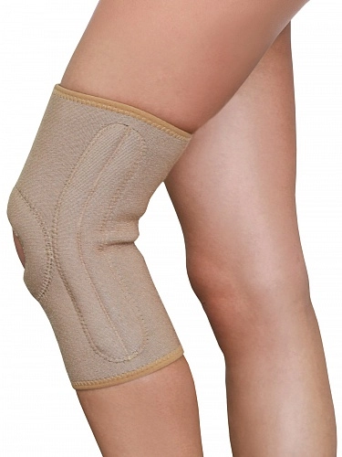 Бандаж на колінний суглоб (з ребрами жорсткості) (Арт. 6111)