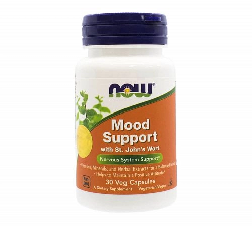 Вітаміни NOW MOOD SUPPORT (підтримка нервової системи), капсули №30