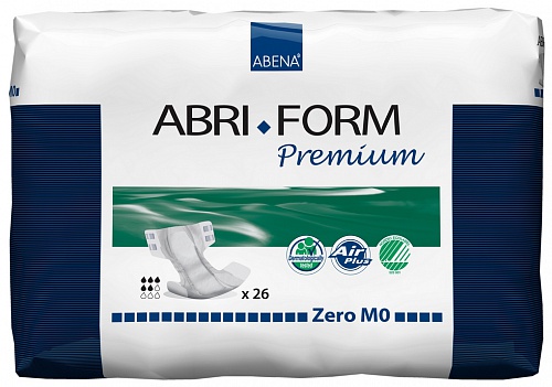 Підгузки Abri-Form Premium M0, M0 (70-110 см), 1500 мл, 26 шт.