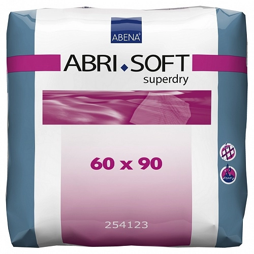 Впитывающие пеленки Abri-Soft Superdry (60x60) , 60x60 см, 1000 мл, 60 шт.