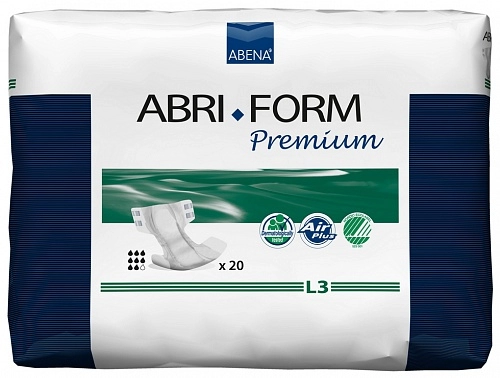 Підгузки Abri-Form Premium L3, L3 (100-150 см), 3400 мл, 20 шт.