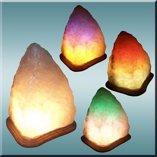 Соляна лампа - сольовий світильник Скеля 3-4 кг.