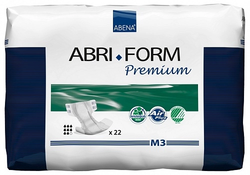 Підгузки Abri-Form Premium M3, M3 (70-110 см), 2900 мл, 22 шт.