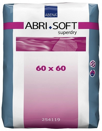 Впитывающие пеленки Abri-Soft Superdry (60x90), 60x90 см, 1500 мл, 30 шт.