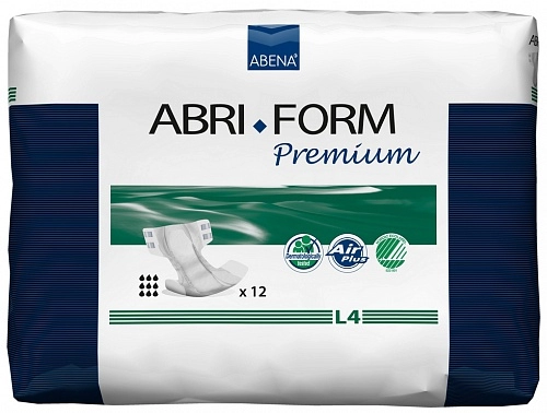 Подгузники Abri-Form Premium L4 , L4 (100-150 см), 4000 мл, 12 шт.