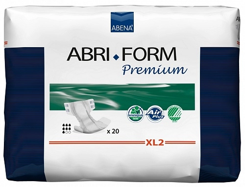 Подгузники Abri-Form Premium XL2 , XL2 (110-170 см), 3400 мл, 20 шт