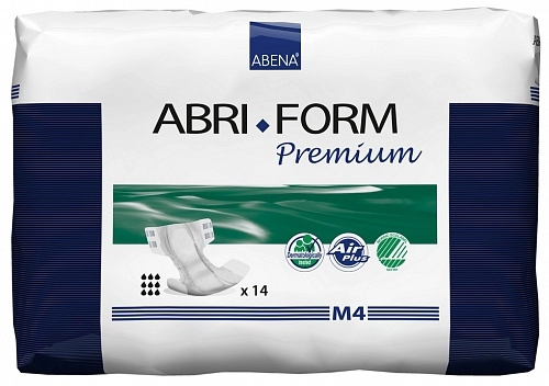 Подгузники Abri-Form Premium M4 , M4 (70-110 см) , 3600 мл, 14 шт.