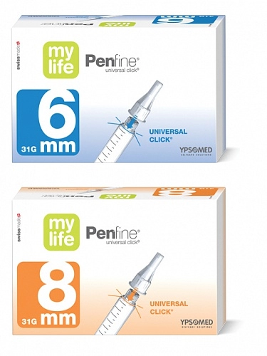 Иголки для инсулиновых шприц-ручек PenFine (100 шт)