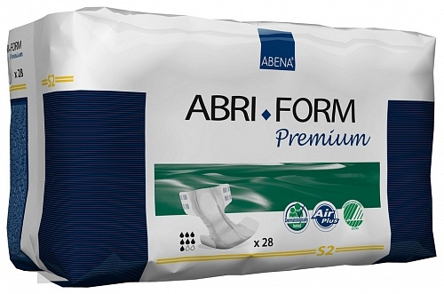 Подгузники Abri-Form Premium S2 , S2 (60-85 см),1800 мл, 28 шт.