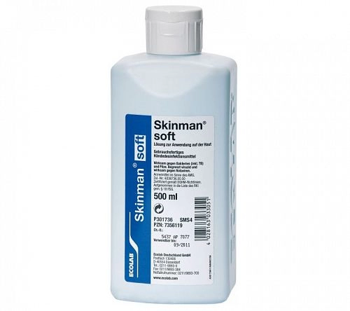 Дезинфицирующее средство для рук (антисептик) Skinman Soft, 500 мл