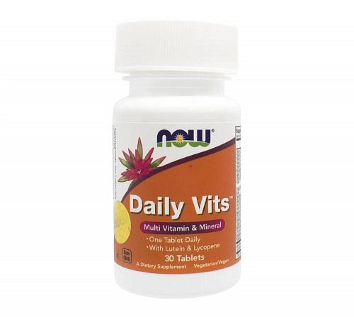 Вітаміни NOW DAILY VITS Multi (базовий комплекс) таблетки №30