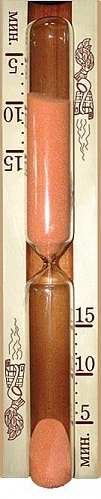 Годинник пісковий для сауни тип 1 вик.1