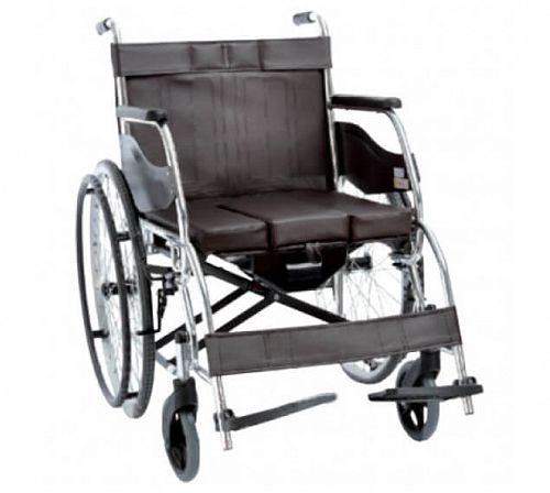 Инвалидная коляска с санитарным оснащением OSD-H003B (складная)