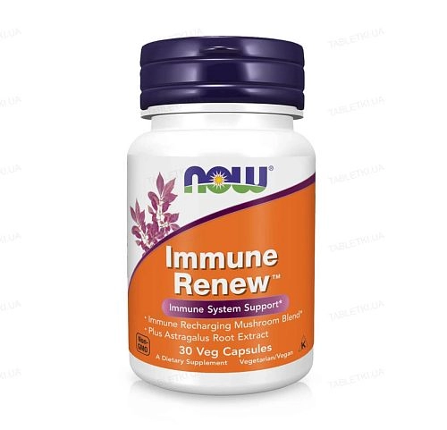 Витамины NOW IMMUNE RENEW для иммунитета в капсулах, 30 шт