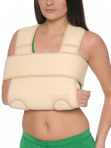 Бандаж на плечевой сустав согревающий, повязка ДЕЗО, Модель 8011
